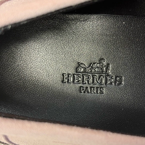 Authentic Hermes Destin suede loafers size 36.5 - Picture 9 of 15